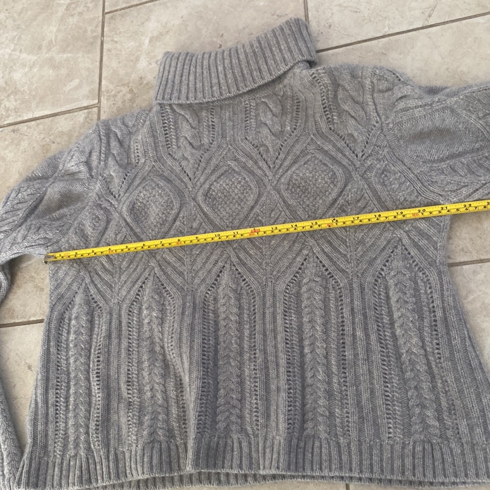 Magaschoni Cashmere Wool Blend Knit Turtleneck - Picture 9 of 12